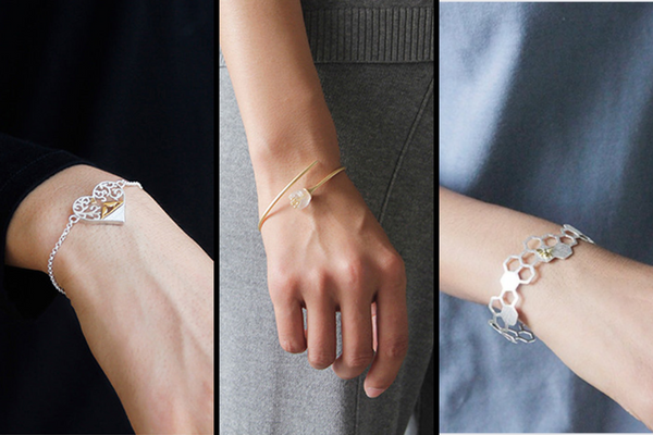 <center>Bracelets vs. Bangles: Which Nature-Inspired Sterling Silver Design Is Right for You?</center>