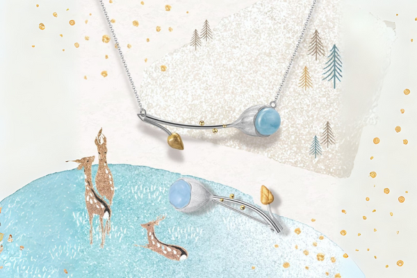 <center>Style Aquamarine Jewelry for the Holidays: Brighten Up Your Winter Look</center>