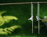 Cute Bird Drop Earrings