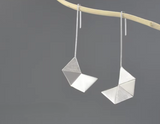 Origami Art Dangle Earrings