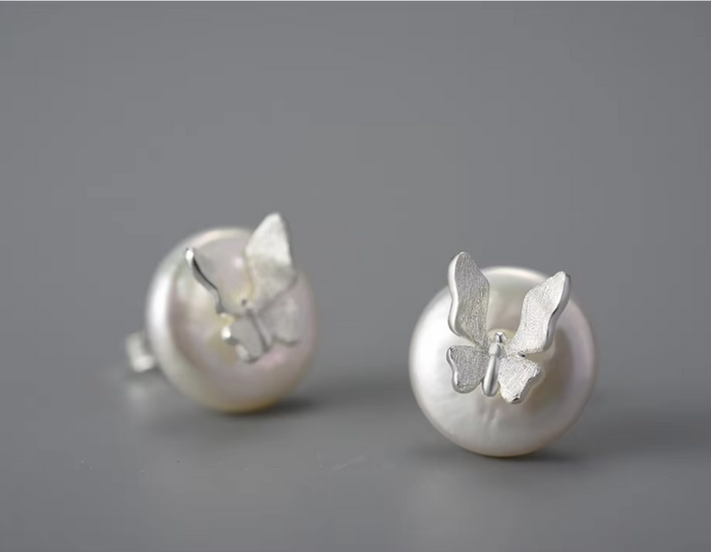 Butterfly Stud Earrings