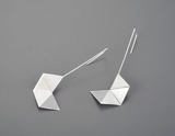 Origami Art Dangle Earrings