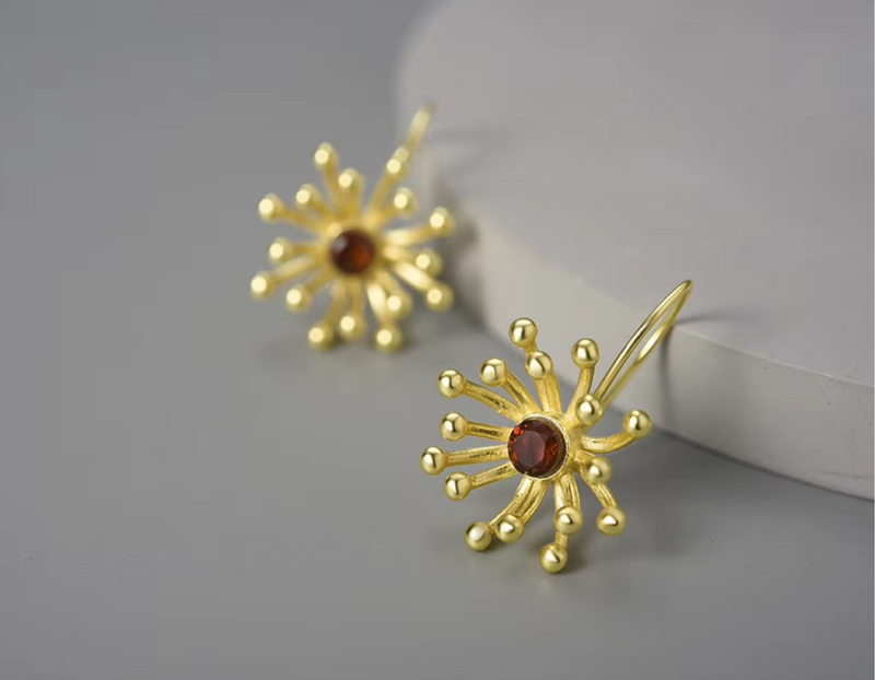 Bright Fireworks Dangle Earrings