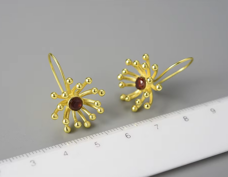 Bright Fireworks Dangle Earrings