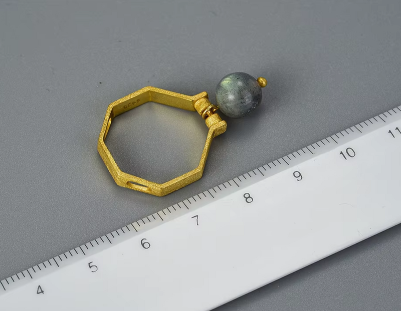 Octagon Ring Pendant