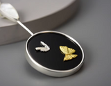 Flying Cute Butterfly Pendant