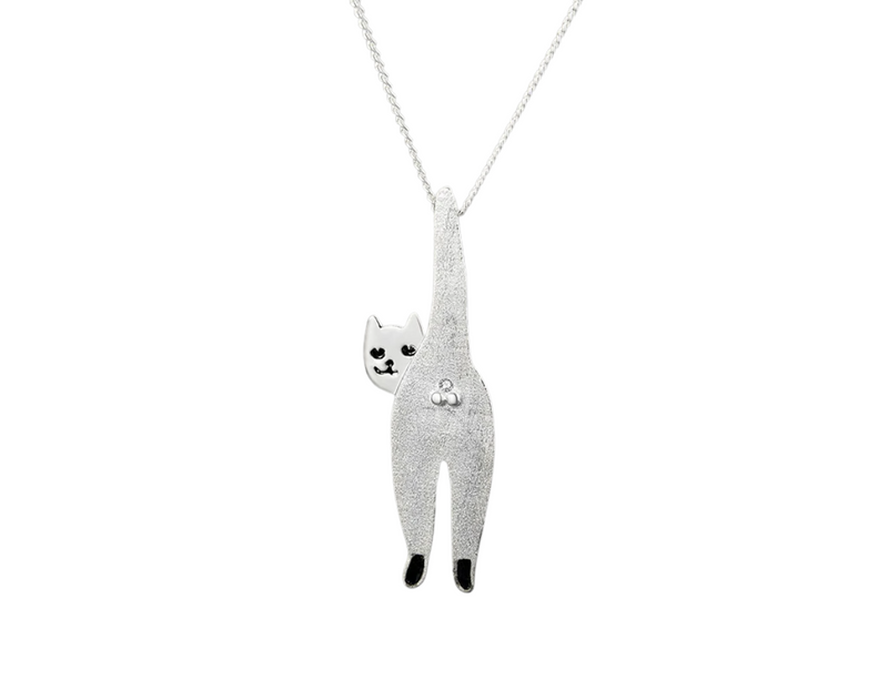 Naughty Kitten Pendant