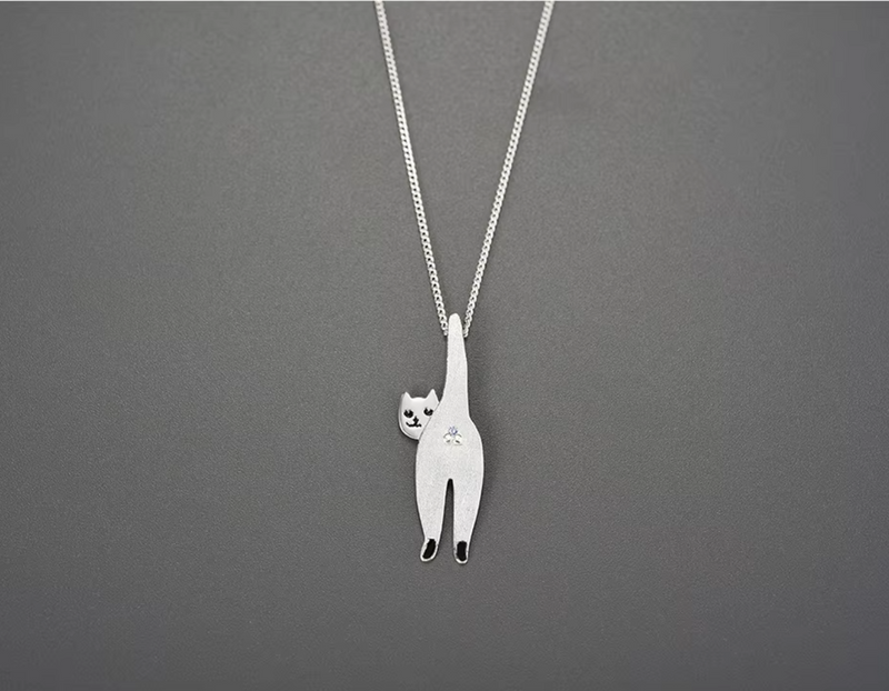 Naughty Kitten Pendant