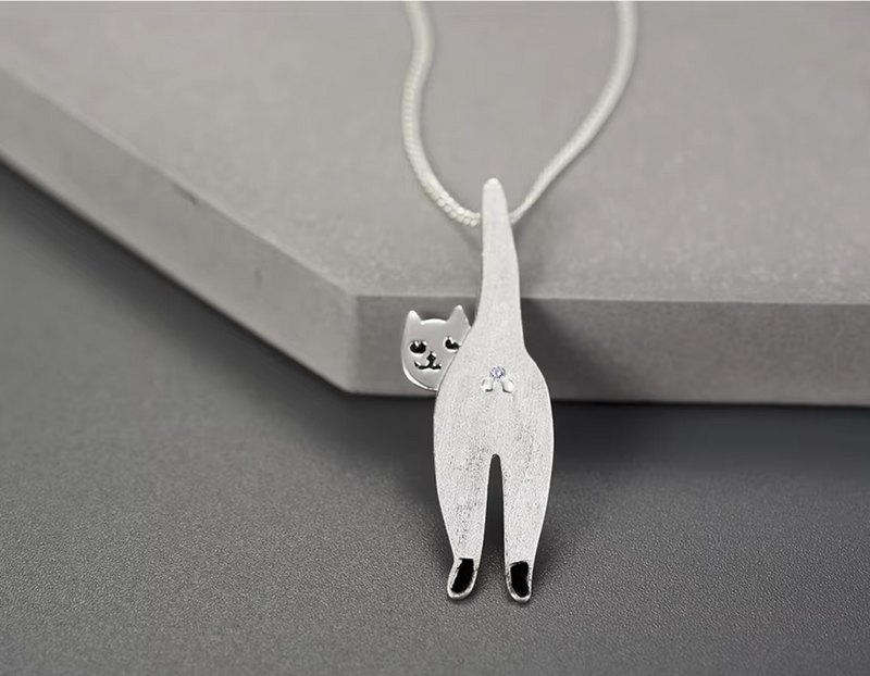 Naughty Kitten Pendant