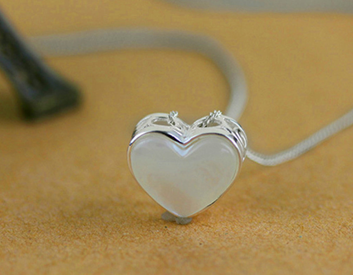 Sterling Silver | Heart Cake Pendant - Lotus Fun